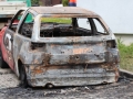 Lubin Sztukowskiego, spalony samochód (13)