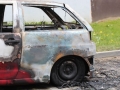 Lubin Sztukowskiego, spalony samochód (14)