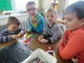 robotyka w bibliotece, ferie w Lubinie (1)