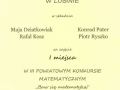 konkurs matematyczny