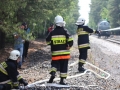 ćwiczenia ratowniczo - gaśnicze Lubin (70)