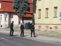 Komenda-Powiatowa-Policji-w-Lubinie-Protest-Partii-Razem-1