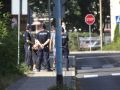 Komenda-Powiatowa-Policji-w-Lubinie-Protest-Partii-Razem-16