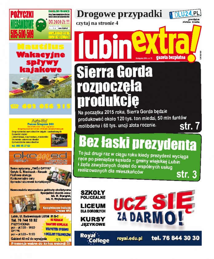 thumbnail of LubinExtra! nr 73