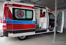 Nowy ambulans w Lubinie