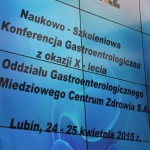 10 lat oddziału gastroenterologii MCZ w Lubinie