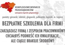 Firmy w regionie szkolą się za darmo