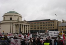 Będą demonstrować w Warszawie