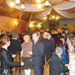 Emeryci przy wigilijnym stole