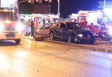 Siedem osób w szpitalu