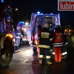 Oplem w drzewo koło bukaciarni