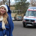 Niebieski Święty Mikołaj