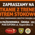 Porozmawiaj z trenerem i zawodnikiem Zagłębia Lubin