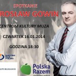 Jarosław Gowin w Lubinie