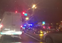 Wypadek na czerwonym?