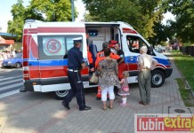 Chłopczyk potrącony na pasach