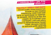 Happening w rynku. Będzie malowanie!