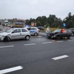 Lubin. Zderzenie pod Castoramą