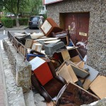 Syf pod śmietnikami