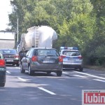 Wjechał w cysternę