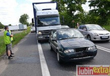 Kolizja koło Toyoty na K3