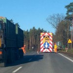 Znowu przyblokują drogę na Legnicę – wycinka drzew c.d.