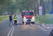 Śmierć motocyklisty w Rudnej