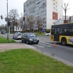 Potrącenie na Skłodowskiej