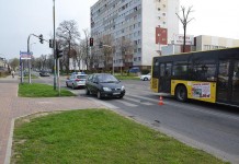 Potrącenie na Skłodowskiej