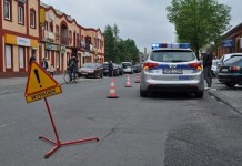 Potrącona na wstecznym