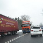 Stłuczka pod Toyotą