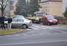 Stłuczka na Kościuszki