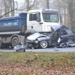 Tragiczna śmierć pod ciężarówką