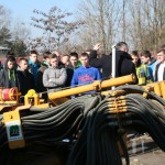 Gimnazjaliści w wyrobisku górniczym – FOTO