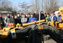 Gimnazjaliści w wyrobisku górniczym – FOTO