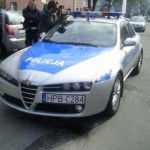 Stoją z „suszarkami”