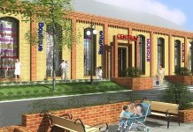 Centrum handlowe koło targowiska?