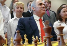 Kasparov zagrał w Lubinie