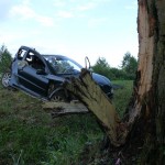 Wysiadł o własnych siłach