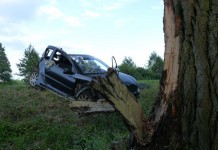 Wysiadł o własnych siłach