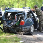 Kraksa pod Niemstowem VIDEO