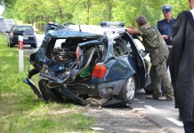 Kraksa pod Niemstowem VIDEO