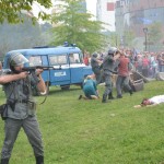 Strzały pod “małym kościołem”