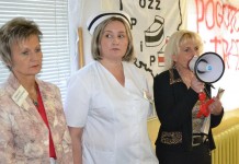 Strajkują bo wystrychnięto ich na dudka (FOTO, VIDEO)