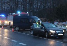 DK 36 – zderzenie w Osieku – FOTO