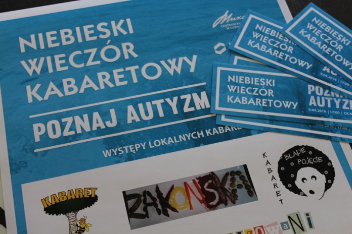 Niebieski wieczór kabaretowy autyzm