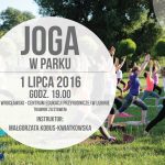 Joga w Parku – bezpłatne zajęcia