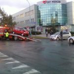 Zniszczyła 5 aut, myślała, że jest na głównej