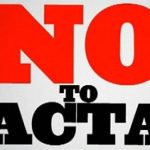 Przeciw ACTA w Lubinie