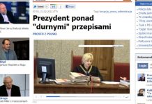 Prezydent ponad “durnymi” przepisami